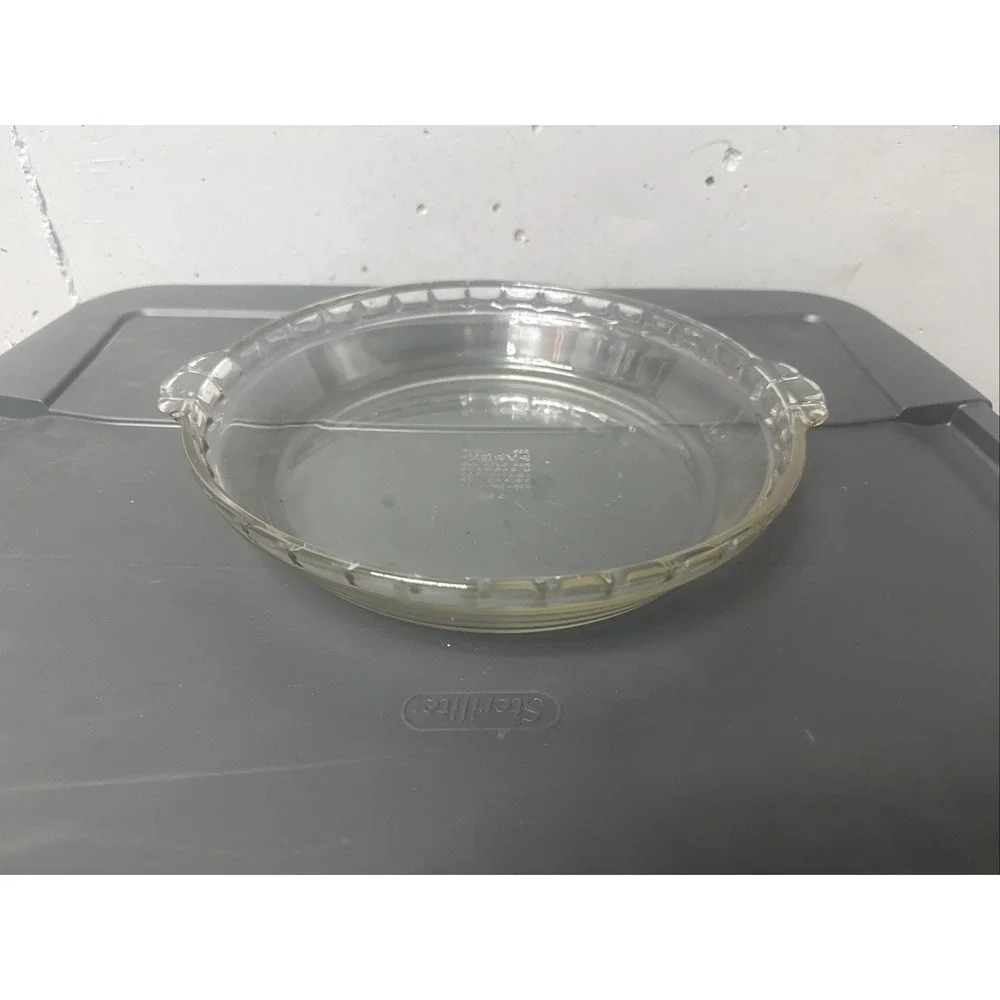 Vintage Pyrex # 229 Clear Glass‎ Deep Dish 9.5